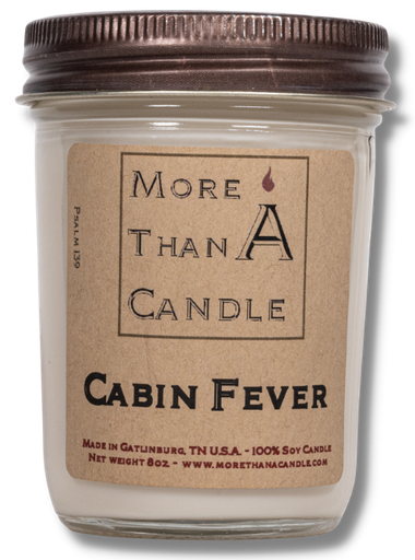 [CBF8J] Cabin Fever - 8 oz Jelly Jar