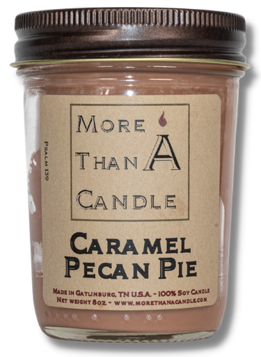 [CPP8J] Caramel Pecan Pie - 8 oz Jelly Jar