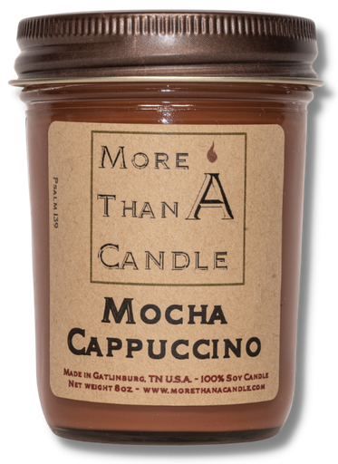 [MCP8J] Mocha Cappuccino - 8 oz Jelly Jar