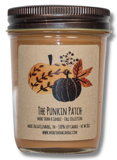 [TPP8J] The Punkin' Patch - 8 oz Jelly Jar