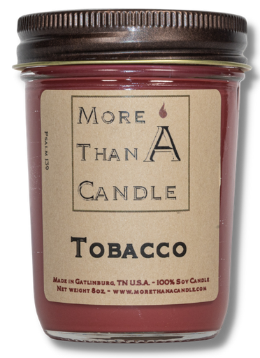 [TBO8J] Tobacco  - 8 oz Jelly Jar