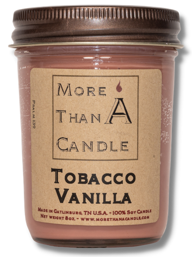 [TBV8J] Tobacco & Vanilla - 8 oz Jelly Jar