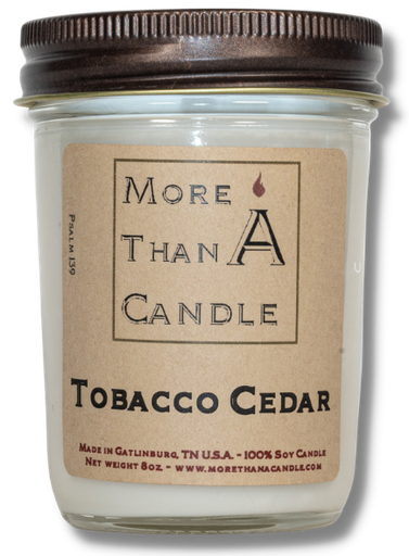 [TBC8J] Tobacco Cedar - 8 oz Jelly Jar