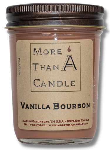 [VNB8J] Vanilla Bourbon - 8 oz Jelly Jar