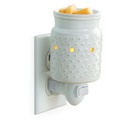 White Hobnail Fragrance Warmer