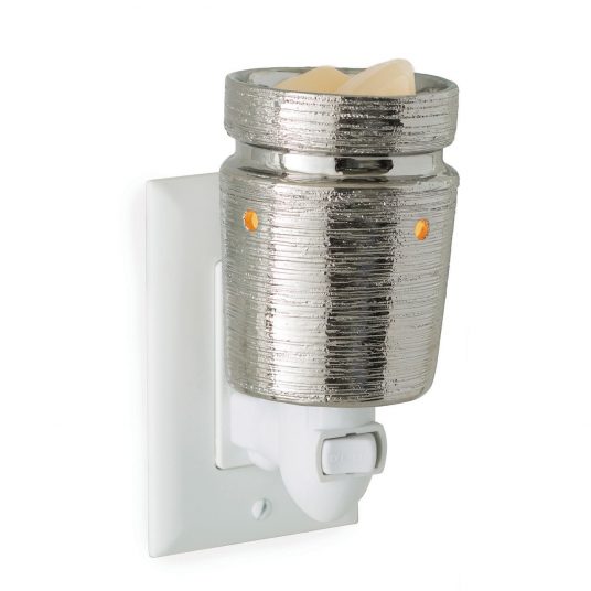 Brushed Chrome Fragrance Warmer