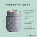 Smoky Hobnail Vintage Bulb Wax Warmer (copy)