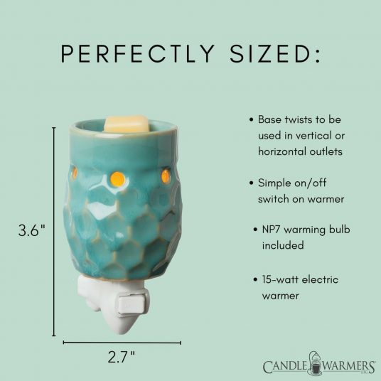 Turquoise Honeycomb Fragrance Warmer