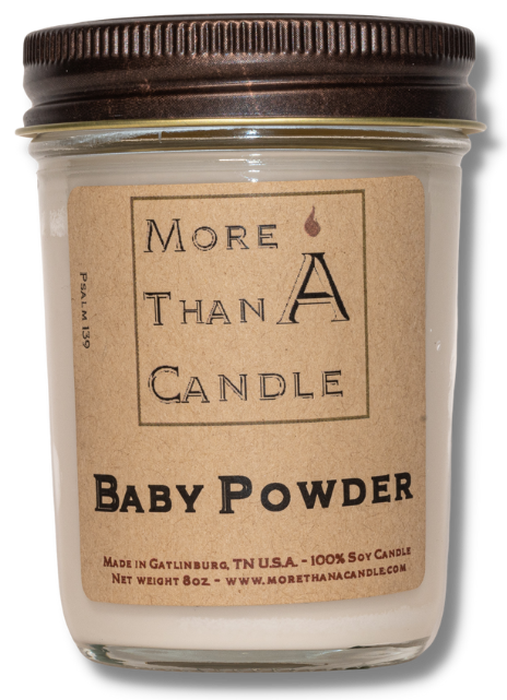 Baby Powder - 8 oz Jelly Jar