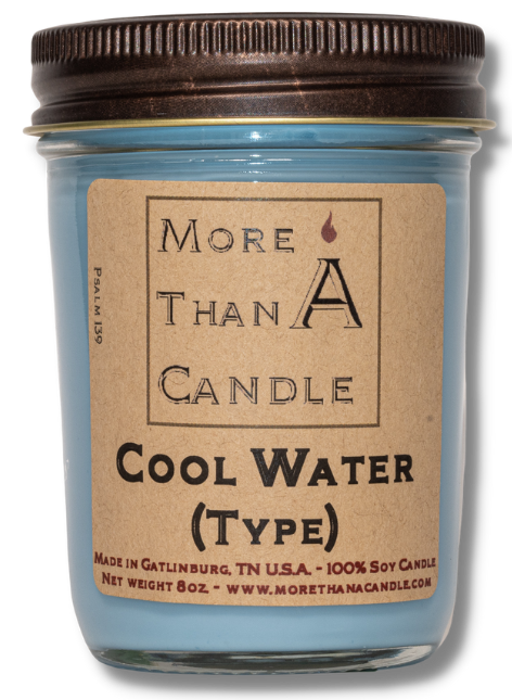 Cool Water - 8 oz Jelly Jar