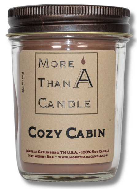 Cozy Cabin - 8 oz Jelly Jar