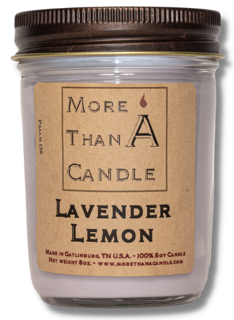 Lavender & Lemon - 8 oz Jelly Jar