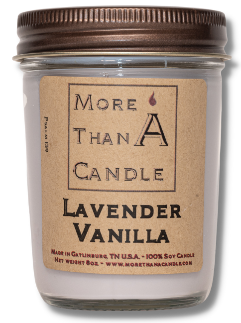 Lavender & Vanilla - 8 oz Jelly Jar