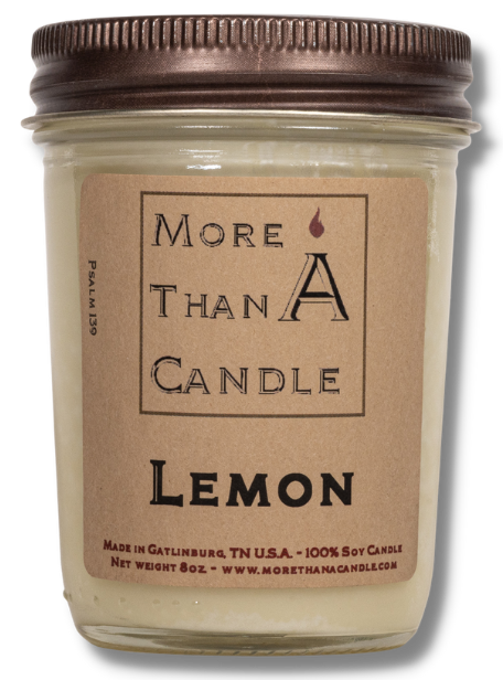 Lemon - 8 oz Jelly Jar