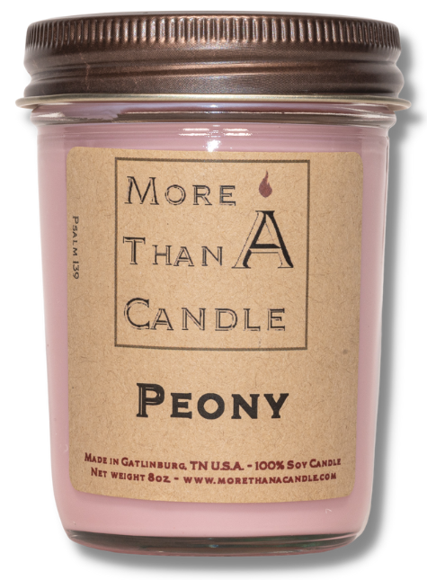 Peony - 8 oz Jelly Jar