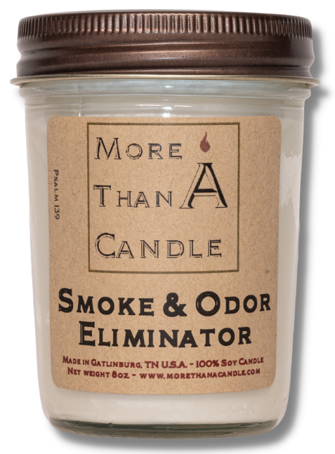 Smoke & Odor Eliminator - 8 oz Jelly Jar