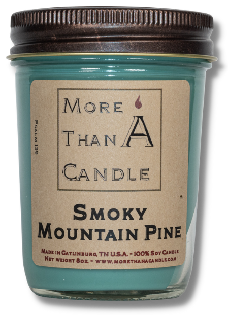 Smoky Mountain Pine - 8 oz Jelly Jar