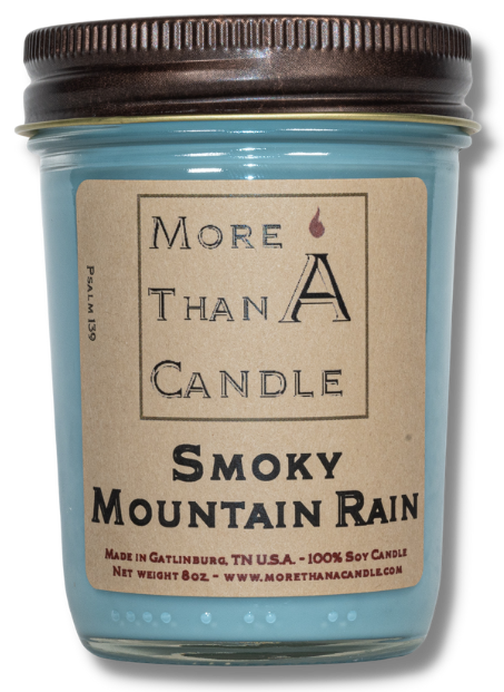 Smoky Mountain Rain - 8 oz Jelly Jar