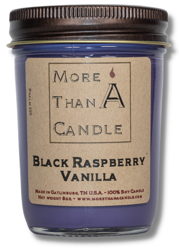 [BRV8J] Black Raspberry Vanilla - 8 oz Jelly Jar