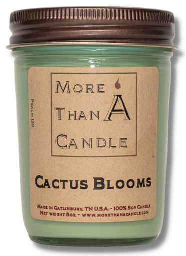 [CBL8J] Cactus Blooms - 8 oz Jelly Jar