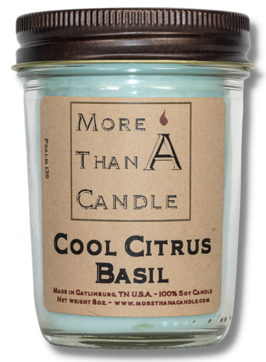 [CTB8J] Cool Citrus Basil - 8 oz Jelly Jar