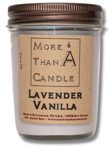 [LDV8J] Lavender & Vanilla - 8 oz Jelly Jar