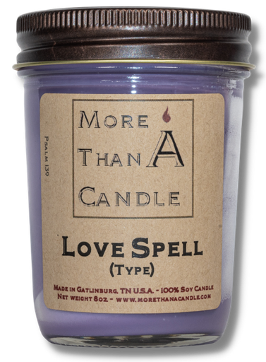 [LSP8J] Love Spell - 8 oz Jelly Jar