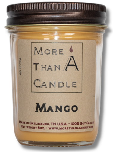[MAN8J] Mango - 8 oz Jelly Jar