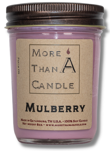 [MBY8J] Mulberry - 8 oz Jelly Jar