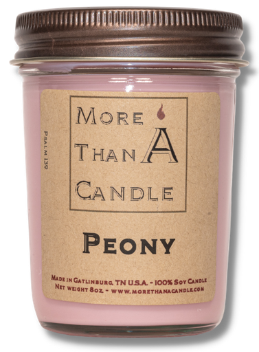 [PNY8J] Peony - 8 oz Jelly Jar