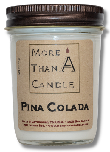 [PIC8J] Pina Colada - 8 oz Jelly Jar