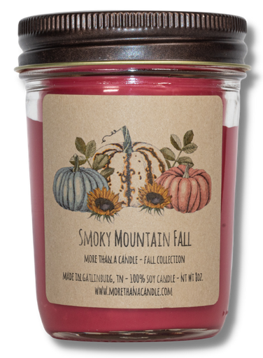 [SMF8J] Smoky Mountain Fall - 8 oz Jelly Jar